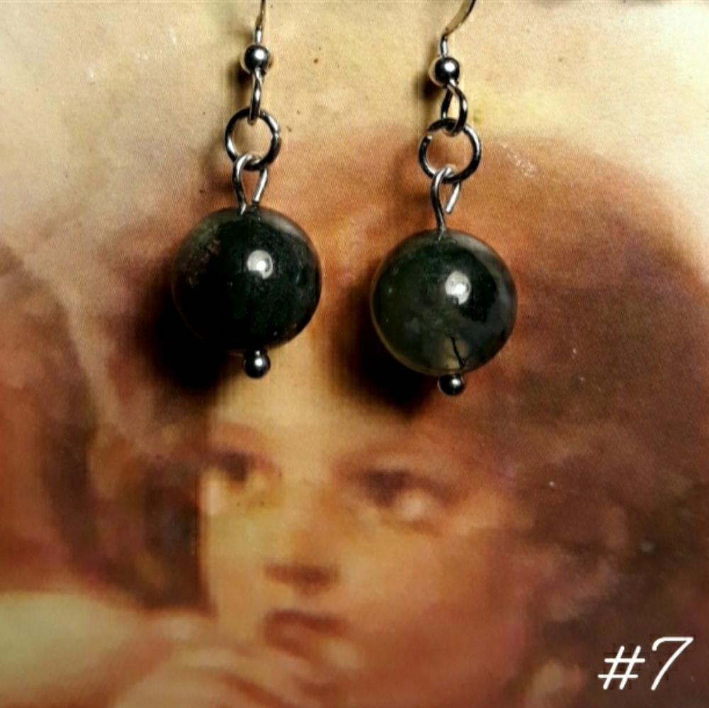 Natural Stone Earrings